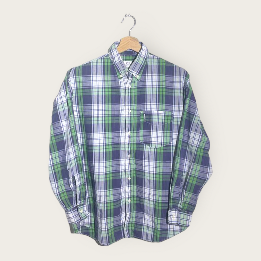 C.P. Company Shirt (Green/White) - S