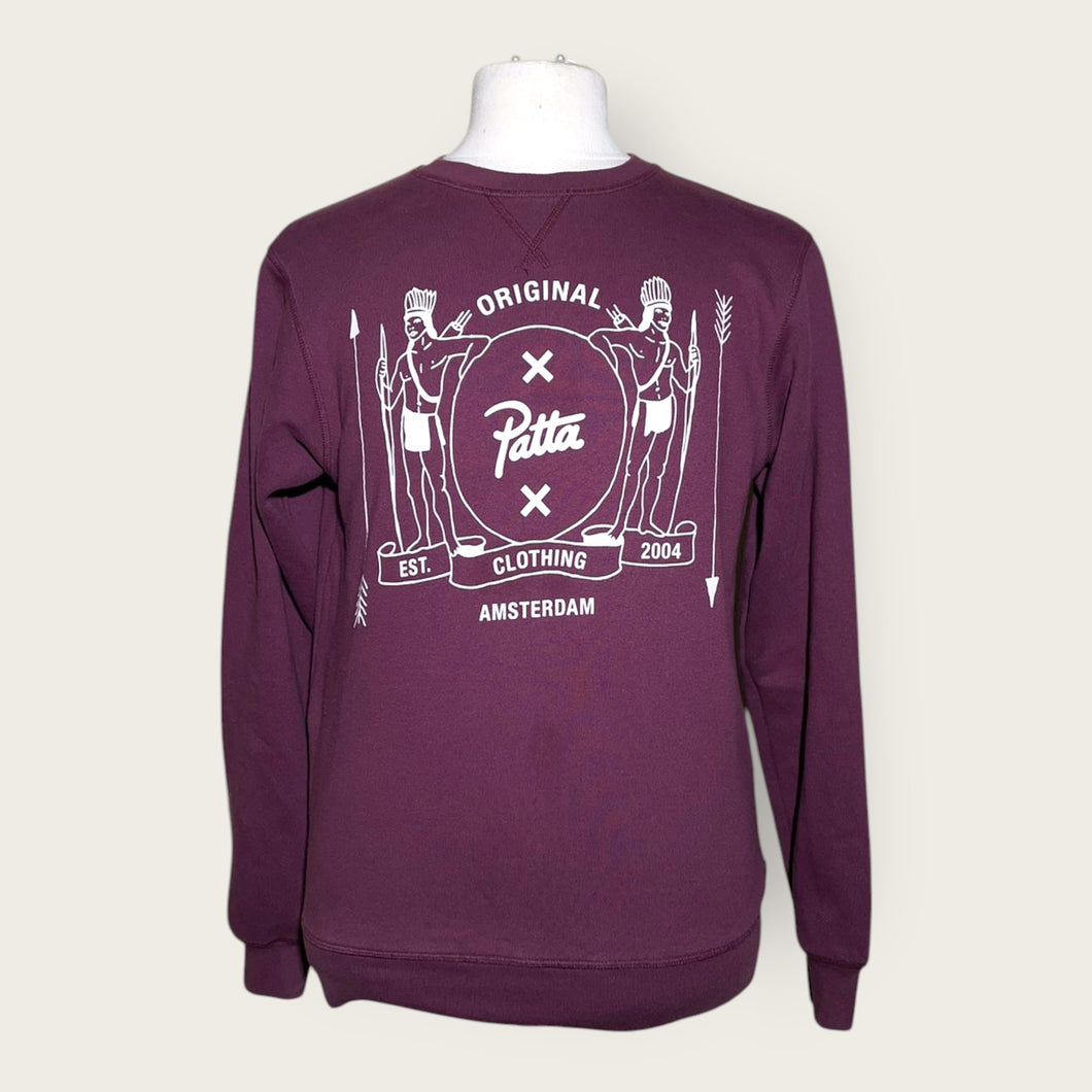 Patta Sweater (Bordeaux Red) - M