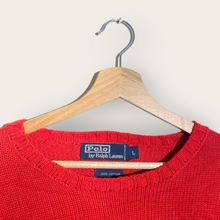 Load image into Gallery viewer, Ralph Lauren Knitted Sweater (Red) - M
