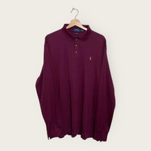 Load image into Gallery viewer, Ralph Lauren Longsleeve Polo (Bordeaux) - L/XL
