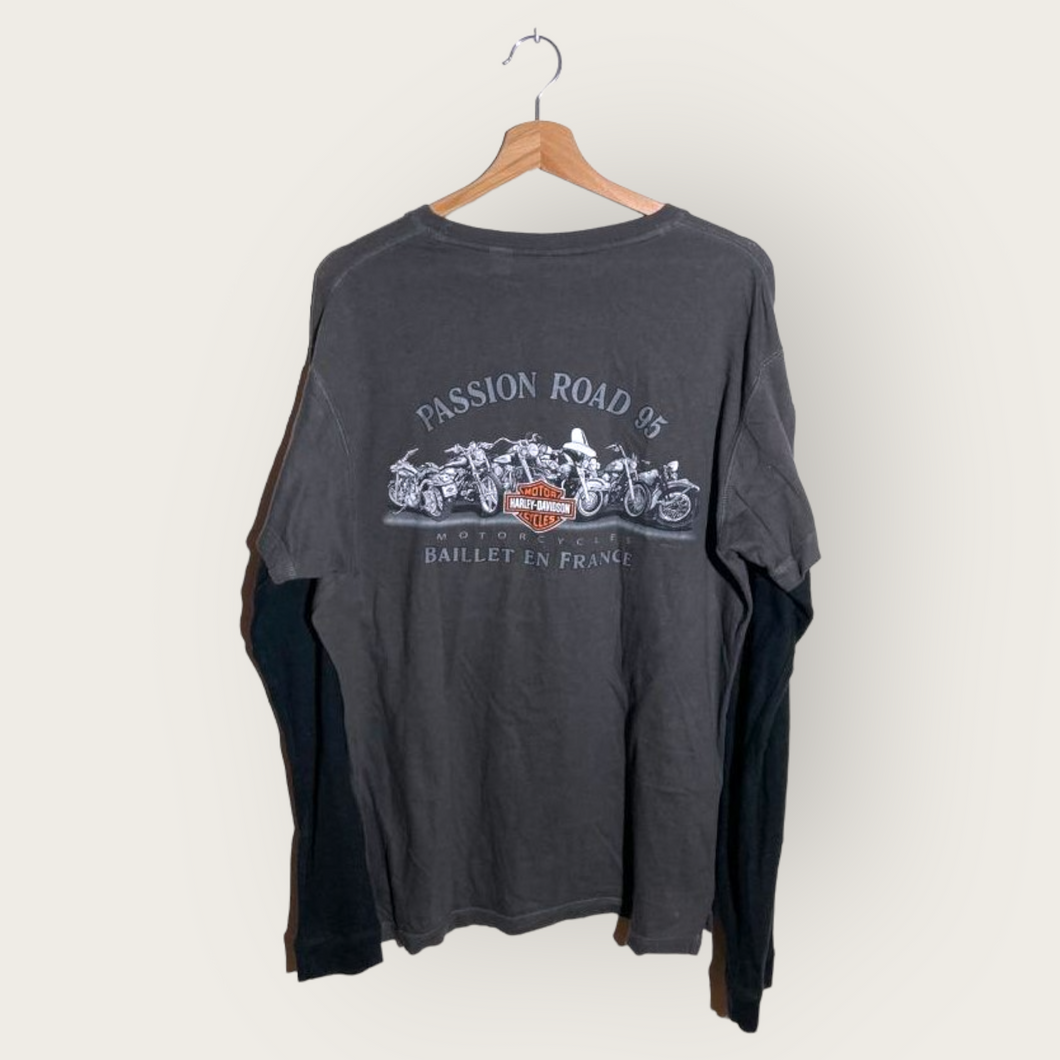 Harley Davidson Longsleeve (Gray) - M/L