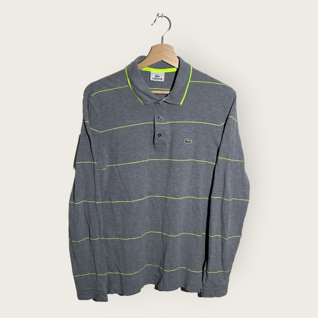 Lacoste Longsleeve Polo (Gray) - S