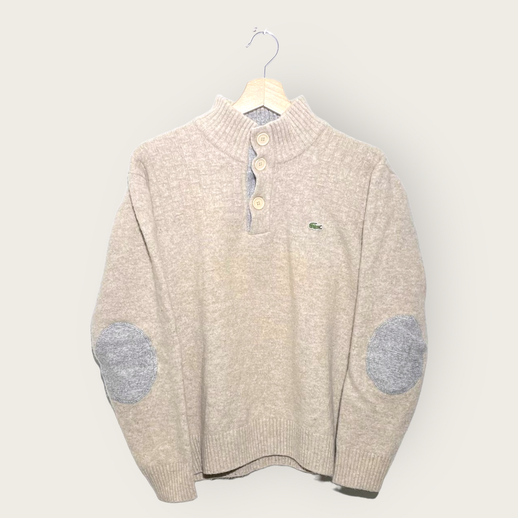 Lacoste Halfzip Sweater (Beige) - S