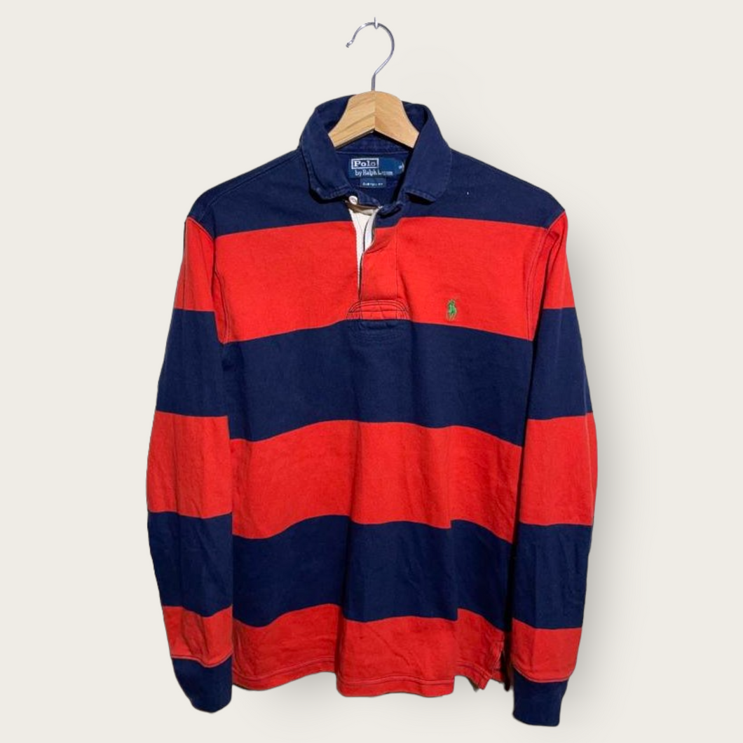 Ralph Lauren Rugby Polo (Navy/Orange) - M