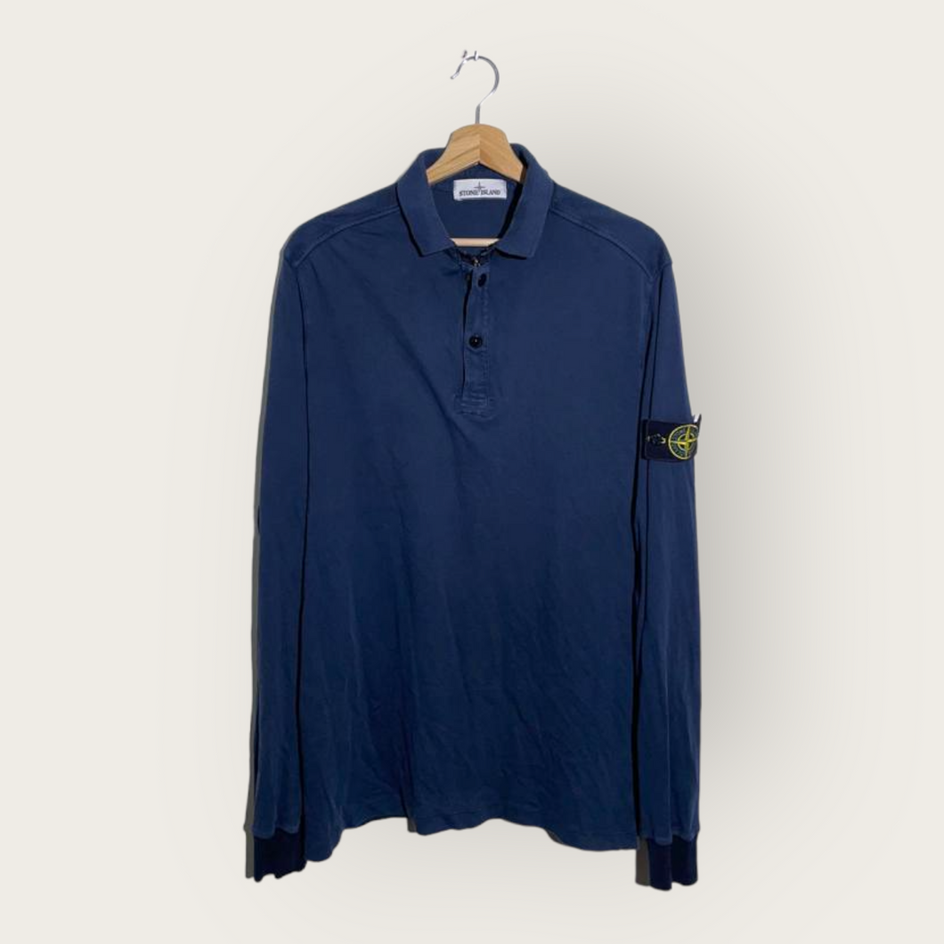 Stone Island Halfzip Sweater (Navy) - L