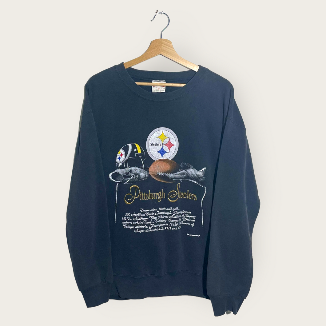 NFL Pittsburgh Steelers Sweater (Nutmeg) - M/L